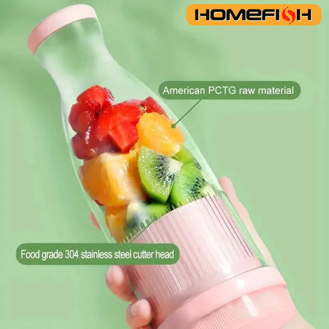 Electric Juicer Cup 6 Blades Blender Milkshake Machine